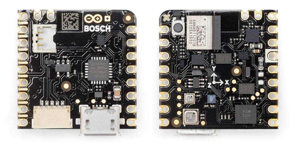 Arduino-Pro-Nicla-Sense-ME-nRF52832-Bosch-Module-PCB-Top-and-Bottom-View-01_1