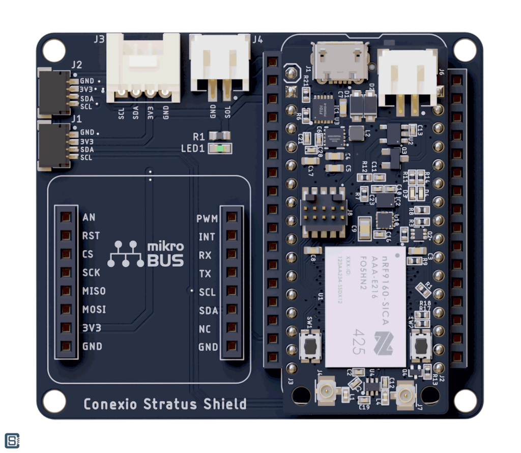 Conexio-Stratus-nRF9160-Cellular-IoT-Development-Kit-Shield-Top-Image-01_1_1