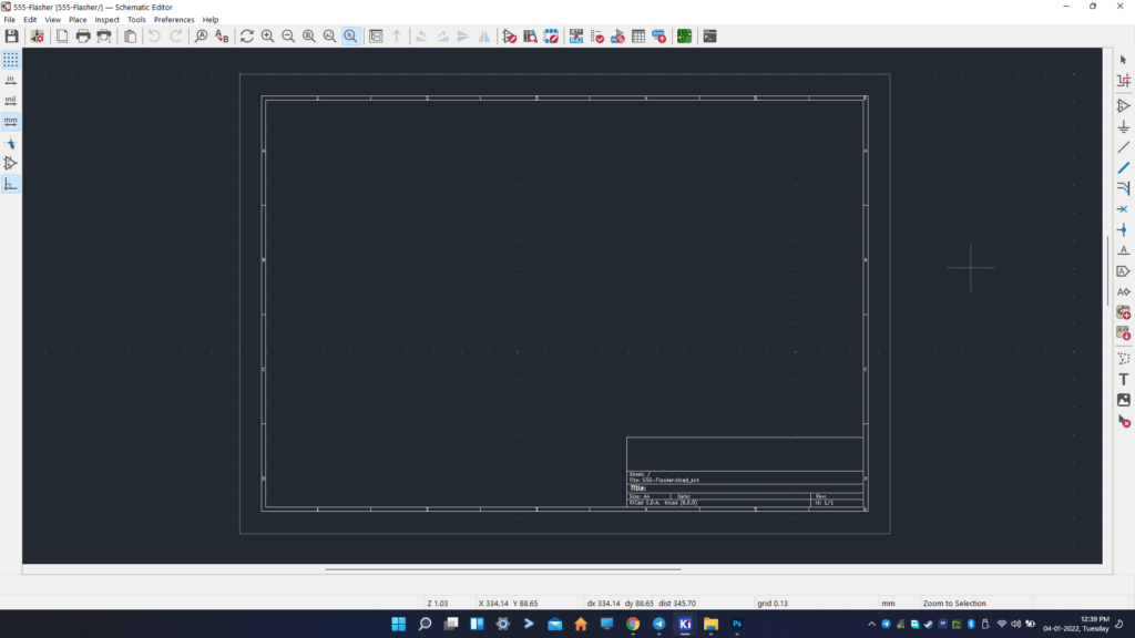 KiCad-Version-6-555-Flasher-Empty-Schematic-Sheet-CIRCUITSTATE-01