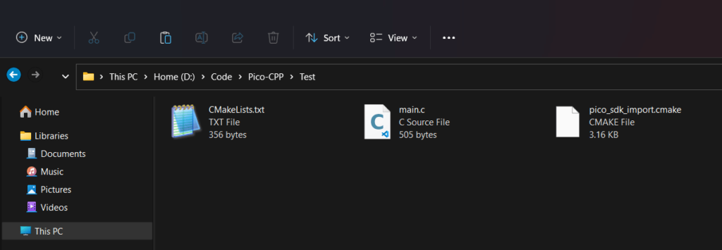 Raspberry-Pi-Pico-C-CPP-SDK-Create-Project-From-Scratch-Files-CIRCUITSTATE-Electronics-01