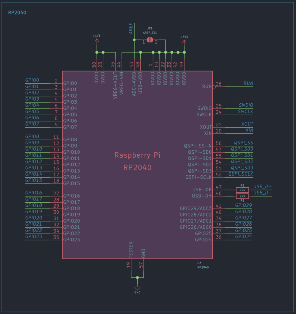 Mitayi Pico RP2040 r0.5 Schematic RP2040 CIRCUITSTATE Electronics 01