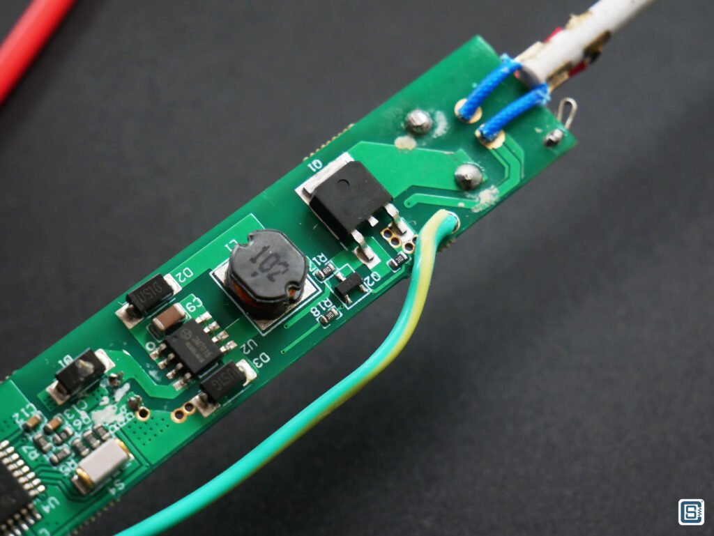 SEQURE SQ-A110 Digital Soldering Iron PCB Triac