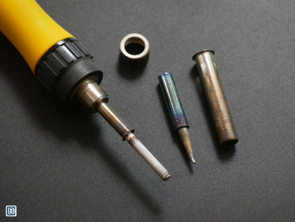 SEQURE SQ-A110 Digital Soldering Iron tip and sleeve removed