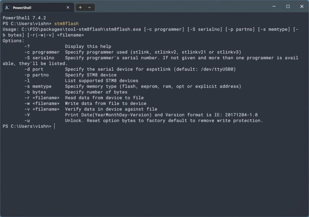 Learn Microcontroller with STM8S Part 2 STM8FlashTool from Terminal by CIRCUITSTATE Electronics